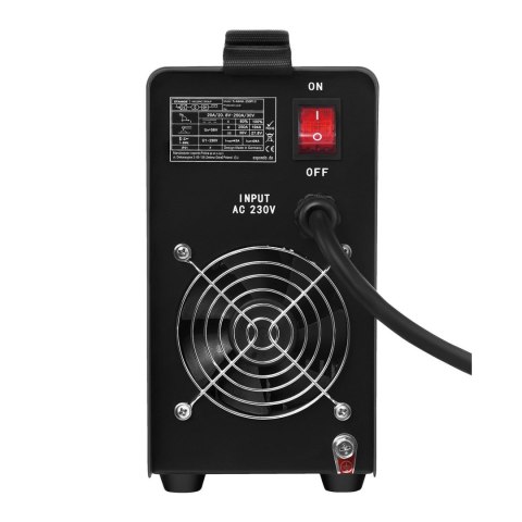 Kompaktowa niezawodna spawarka MMA IGBT z wyświetlaczem LED 250A 230V S-MMA-250PI.2 Stamos Germany