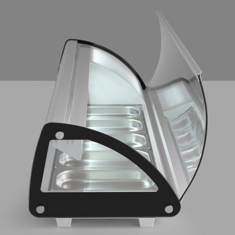 Witryna chłodnicza ekspozycyjna do sushi 5x GN 1/3 ARKTIC Hendi 233757 ARKTIC