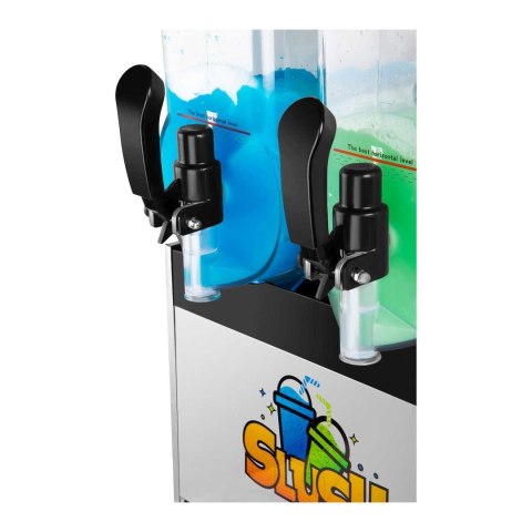 Granitor dyspenser urządzenie do napojów slush granity podwójny 2x 15L Royal Catering