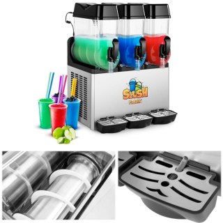 Granitor dyspenser urządzenie do napojów slush granity potrójny 3x 12L Royal Catering