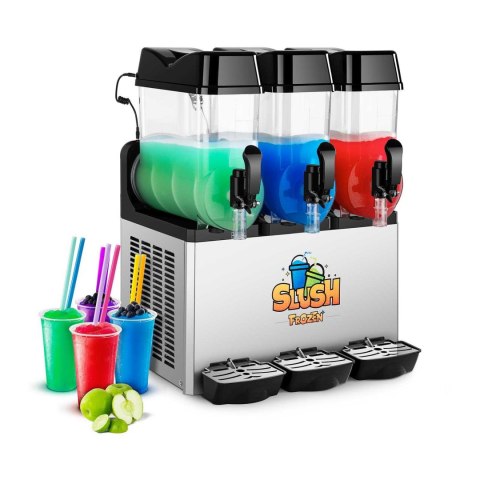 Granitor dyspenser urządzenie do napojów slush granity potrójny 3x 12L Royal Catering