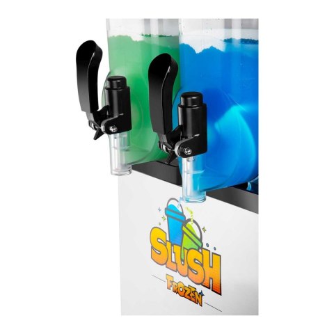 Granitor dyspenser urządzenie do napojów slush granity potrójny 3x 12L Royal Catering