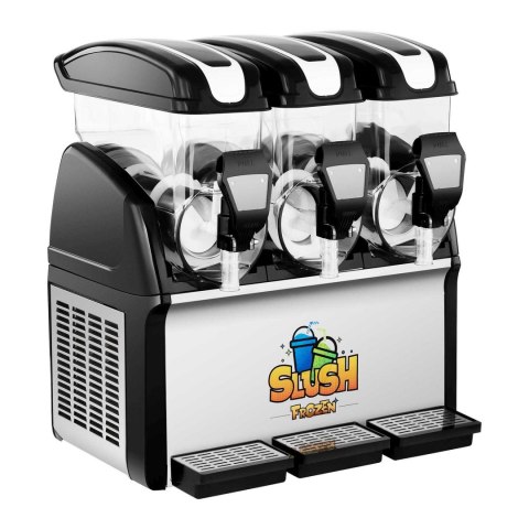 Granitor dyspenser urządzenie do napojów slush granity potrójny 3x 15L Royal Catering