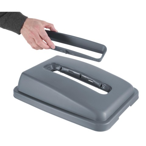 Pokrywa z otworem prostokątnym do kosza pojemnika 60L Amer Box