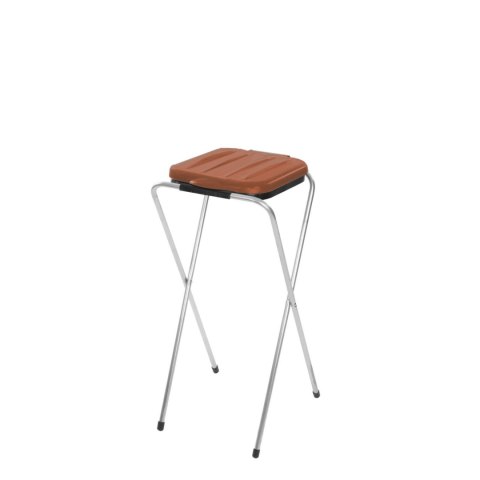 Stojak uchwyt na worki 120L do segregacji BIO śmieci i odpadów BRĄZOWY GSG24