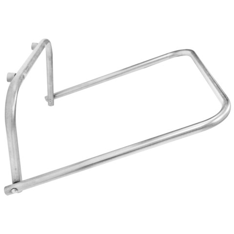 Uchwyt ścienny wiszący do segregacji śmieci zielony - worki 120L GSG24