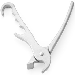 Chwytak uchwyt do blach blaszek do pizzy aluminiowy dł. 200 mm - Hendi 617731 Hendi