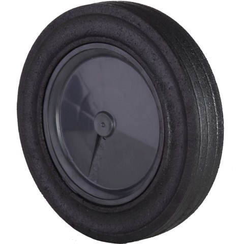 Koło kółko do kubła kontenera na odpady gumowe śr. 250mm PRO-LINE