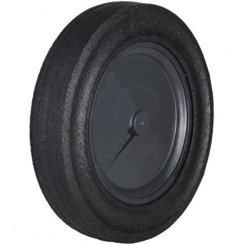 Koło kółko do kubła kontenera na odpady gumowe śr. 250mm PRO-LINE