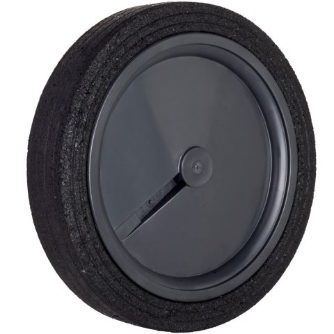 Koło kółko do kubła kontenera na odpady gumowe śr. 300mm PRO-LINE