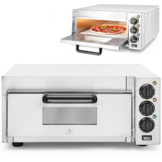 Piec do pizzy jednokomorowy na 1 dużą pizzę 2000 W 230 V - Hendi 220290 Hendi