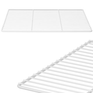 Półka ruszt do szaf chłodniczych mroźniczych GN 2/1 stalowa biała - Hendi 801888 ARKTIC