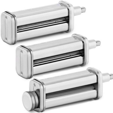 Przystawki do makaronu lasagne fettuccine spaghetti do mikserów planetarnych RCPM-7.1D RCPM-7.1C 3 szt. Royal Catering