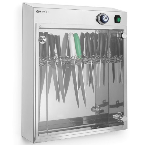 Sterylizator do dezynfekcji noży UV gastronomiczny na 14 noży - Hendi 281246 Hendi