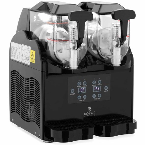 Granitor maszyna do napojów slush sorbetów podwójna 380 W 2 x 3 l Royal Catering
