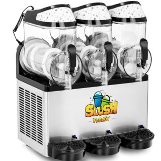 Granitor maszyna do napojów slush sorbetów smoothies potrójna 800 W 3 x 10 l Royal Catering