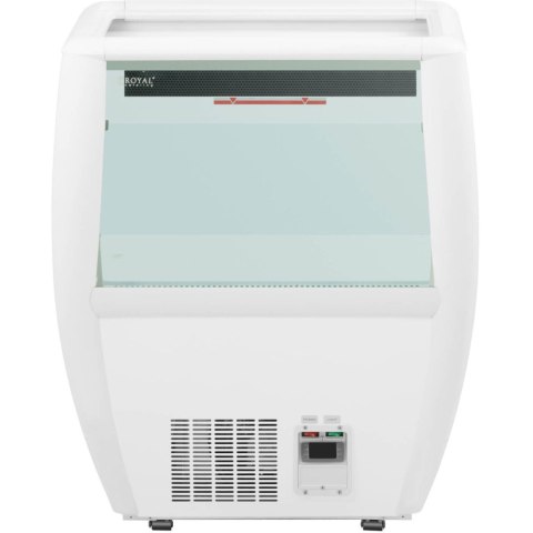 Lodówka chłodziarka na napoje cateringowa otwarta na kółkach 85 l -2-10 C Royal Catering