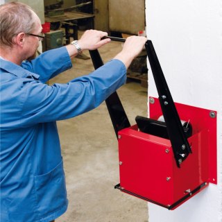 Zgniatarka prasa przemysłowa do dużych puszek metalowych MEVA