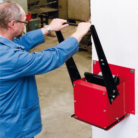 Zgniatarka prasa przemysłowa do dużych puszek metalowych MEVA