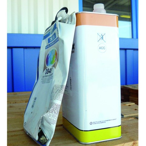 Zgniatarka prasa przemysłowa do dużych puszek metalowych MEVA