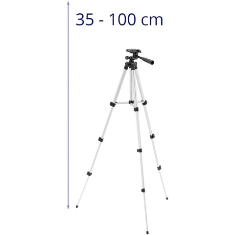 Statyw tripod do lasera krzyżowego aparatu 35-100 cm gwint 1/4'' Steinberg Systems