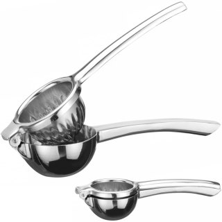 Wyciskacz wyciskarka ręczna do cytrusów limonki stalowa śr. 75 mm Bar Up