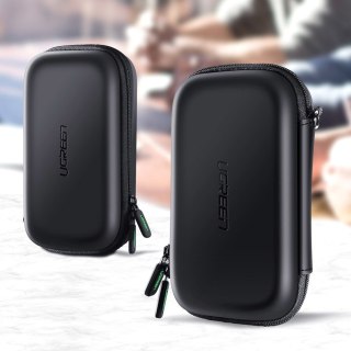 Etui pudełko na dysk twardy HDD i akcesoria GSM 18x9.5x5.5cm czarny UGREEN