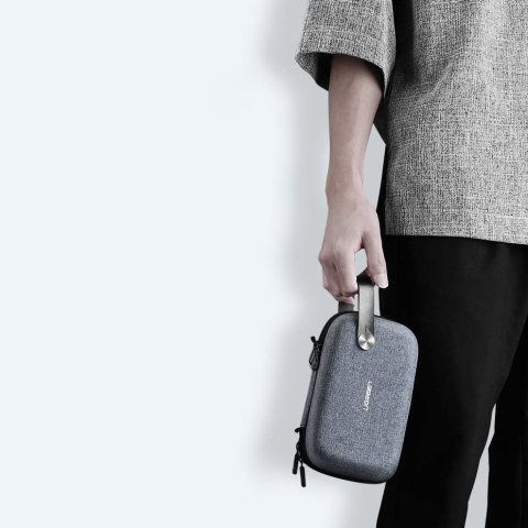 Etui pudełko na dysk twardy HDD i akcesoria GSM 18x9.5x5.5cm czarny UGREEN