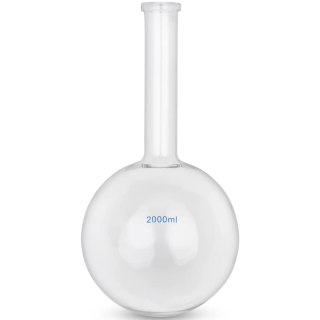 Kolba szklana kulista płaskodenna laboratoryjna 2000 ml Steinberg Systems
