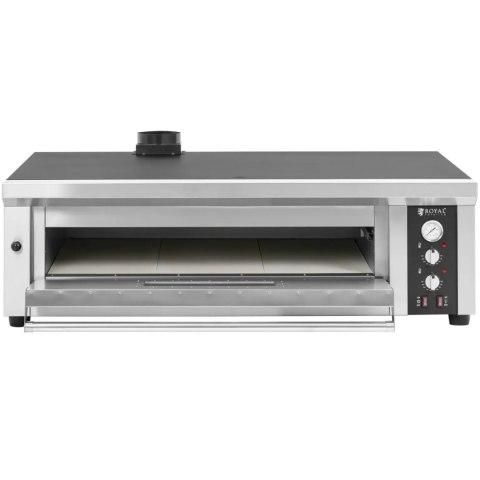 Piec do pizzy elektryczny z szamotem na 6 pizz śr. 33 cm 400 V 6600 W Royal Catering