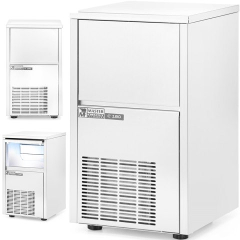 Profesjonalna kostkarka do lodu barowa 18 kg / 24 h 180 W Hendi