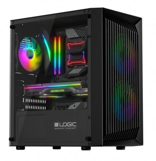 Obudowa komputerowa bez zasilacza ATOS ARGB MINI USB 3.0 Logic Concept