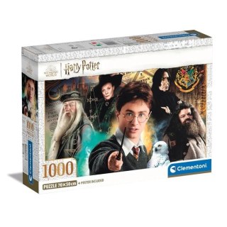 Puzzle 1000 elementów Compact Harry Potter Clementoni