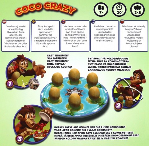 Gra Coco Crazy (edycja polska) G3