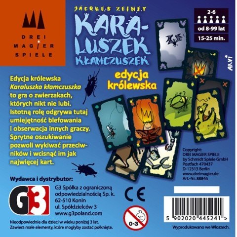 Gra Karaluszek Kłamczuszek (edycja Królewska) G3