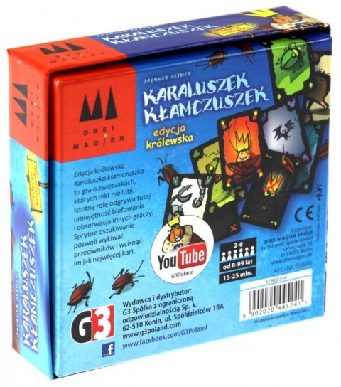 Gra Karaluszek Kłamczuszek (edycja Królewska) G3