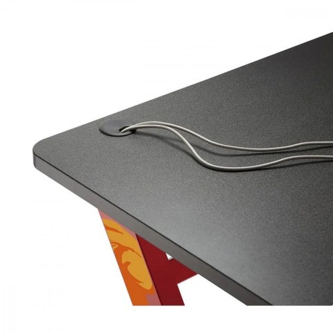 Biurko Gamingowe Czarne 50kg Max NANORS RS120 Maclean