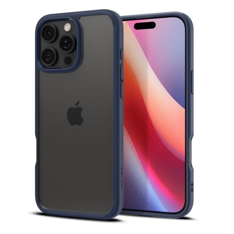 Etui plecki na iPhone 16 Pro Ultra Hybrid - niebieskie SPIGEN