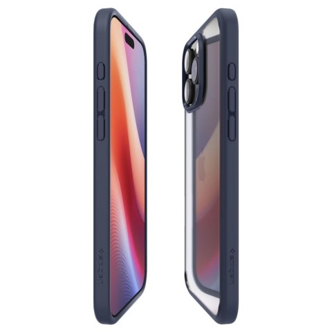 Etui plecki na iPhone 16 Pro Ultra Hybrid - niebieskie SPIGEN