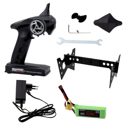 Łódź Motorówka FT011 Zdalnie Sterowana RC Bezszczotkowa 55km/h LEAN Toys