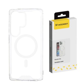 Etui case do Samsung Galaxy S25+ Clear Corner Case MagSafe - przezroczyste WOZINSKY