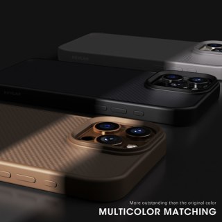 Etui case na Samsung Galaxy S25 Ultra Carbon Fibre Case MagSafe - szare WOZINSKY