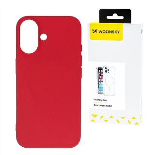 Etui elastyczne silikonowe na Samsung Galaxy S25 Ultra Silicone Case - czerwone WOZINSKY