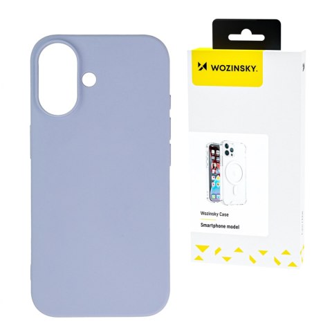 Etui elastyczne silikonowe na Samsung Galaxy S25 Ultra Silicone Case - fioletowe WOZINSKY