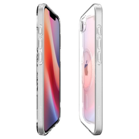 Etui na iPhone 16e z MagSafe Liquid Crystal Mag - przezroczyste SPIGEN
