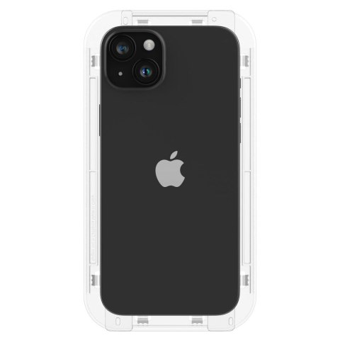 Szkło hartowane ochronne na iPhone 15 Plus Glas.tR EZ Fit FC - czarne SPIGEN