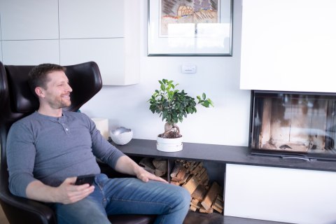 Czujnik czadu tlenku węgla z sygnałem alarmowym i diodami LED - biały Brennenstuhl