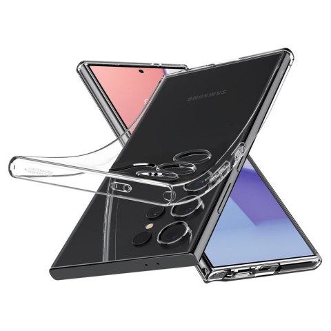 Etui ochronne na Samsung Galaxy S24 Ultra Liquid Crystal - przezroczyste SPIGEN