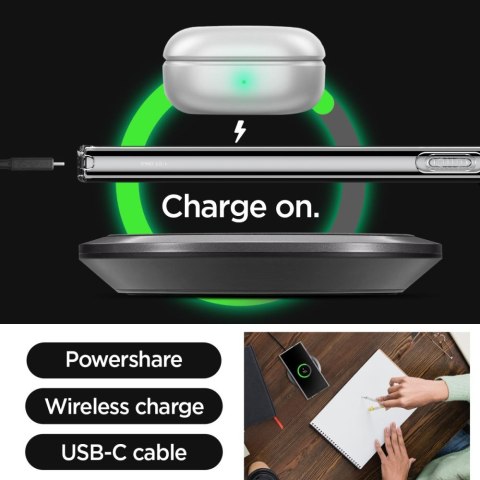 Etui ochronne na Samsung Galaxy S24 Ultra Liquid Crystal - przezroczyste SPIGEN