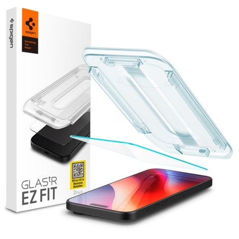 Szkło hartowane ochronne na iPhone 16 Pro Glas.tR EZ Fit SPIGEN